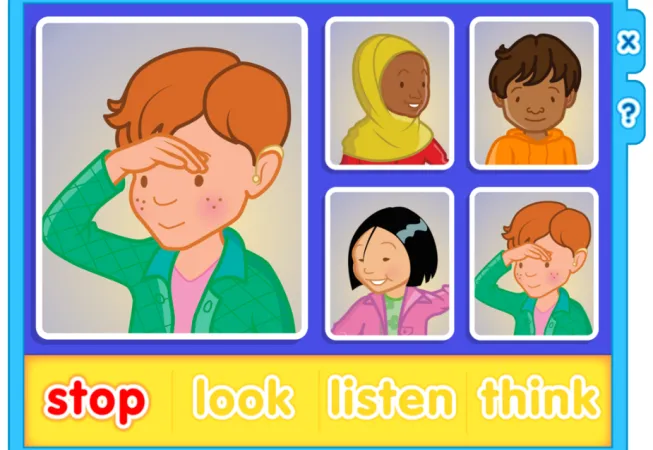 Children's Traffic Club minigame 4