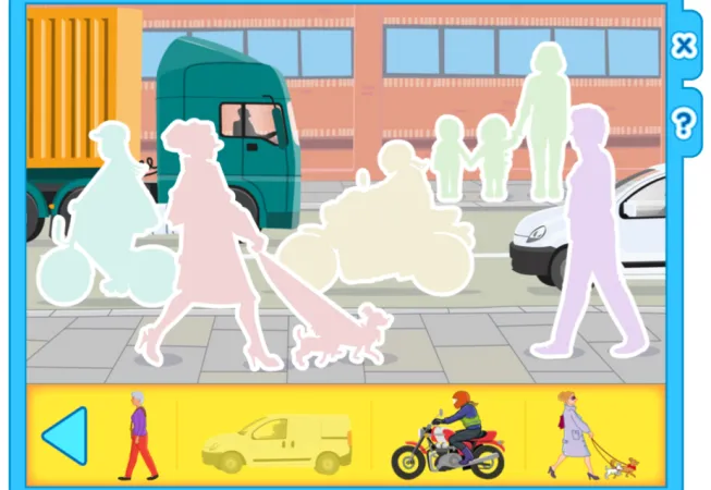 Children's Traffic Club minigame 6