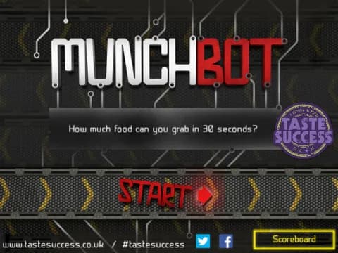 Munchbot gameplay screen 1