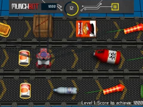 Munchbot gameplay screen 3