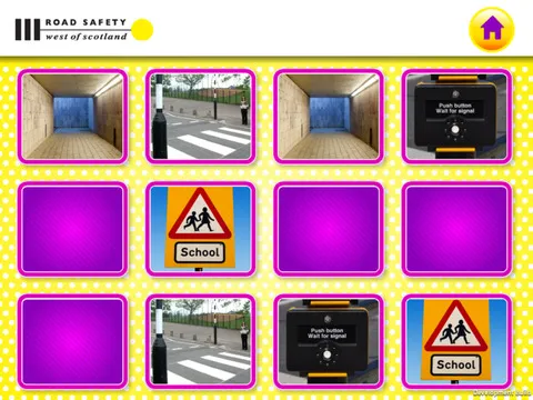 Road Safety Pairs gameplay screen 2