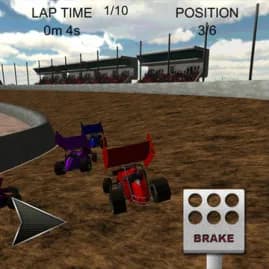 Sprint Car Dirt Track Racing - Autentisk Racersimulation